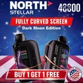 NORTH STELLAR DARK MOON EDITION 40,000 PUFFS DISPOSABLE VAPE - DISPLAY OF 5