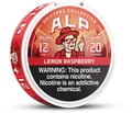 ALP DRIFTERS NICOTINE POUCHES 20-PACK - DISPLAY OF 5 Lemon Raspberry