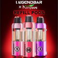 KANGVAPE LEGENDBAR 50,000 PUFFS DISPOSABLE VAPE (POD ONLY) - DISPLAY OF 5