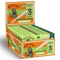 ZIG ZAG ORGANIC HEMP KING SIZE 3-PACK CONES - DISPLAY OF 24