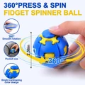 DECOMPRESS ROTATE FIDGET BALL - DISPLAY OF 12