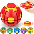DECOMPRESS ROTATE FIDGET BALL - DISPLAY OF 12