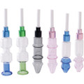 KUSHRX GLASS NECTOR COLLECTORS WITH DISH - DISPLAY OF 6