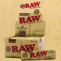 RAW ORGANIC CONNOISSEUR KING SIZE SLIM WITH TIPS - 24CT