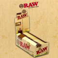 RAW ORGANIC 1 1/2 ROLLING PAPERS - 25CT