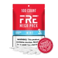 FRE NICOTINE POUCHES MEGA 100-PACK - DISPLAY OF 4
