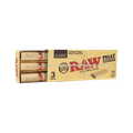 RAW CLASSIC SLOW BURNING PHAT STOGEE 120MM 3-PACK CONES - DISPLAY OF 8