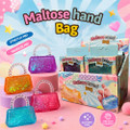 SQUEEZY SUGAR HAND BAG SQUISH TOY - DISPLAY OF 12