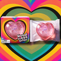 NEEDOH GLITTER HEART SQUISH TOY - DISPLAY OF 12