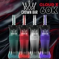 AL FAKHER CROWN BAR 60,000 PUFFS E-HOOSE X DISPOSABLE HOOKAH - DISPLAY OF 5