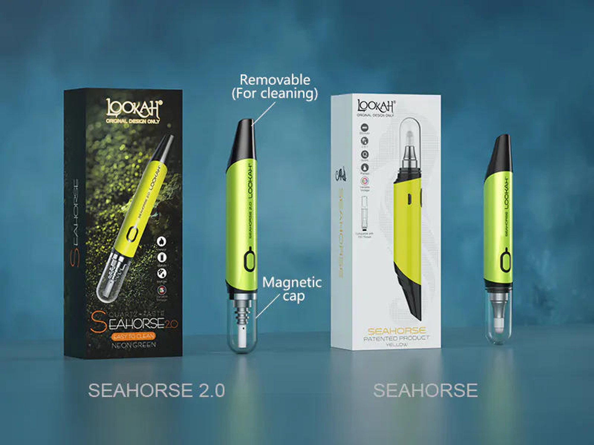 LOOKAH SEAHORSE 2.0 650mAh WAX PEN - 1CT - World Vape USA