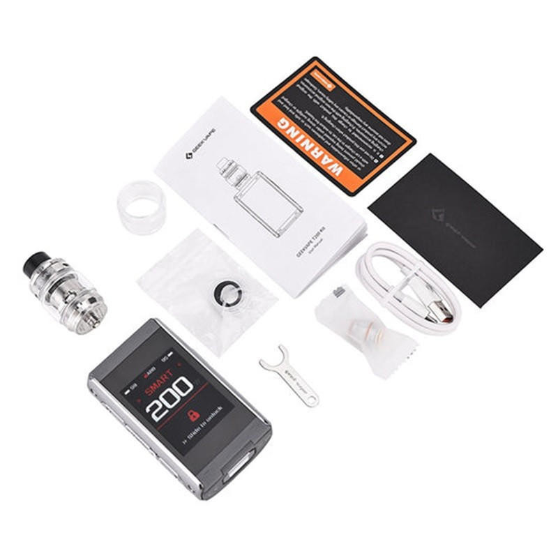 Silikon-Schutzhülle Für GeekVape T200 Aegis Touch Mod Kit - Skull Black, Kratzfest