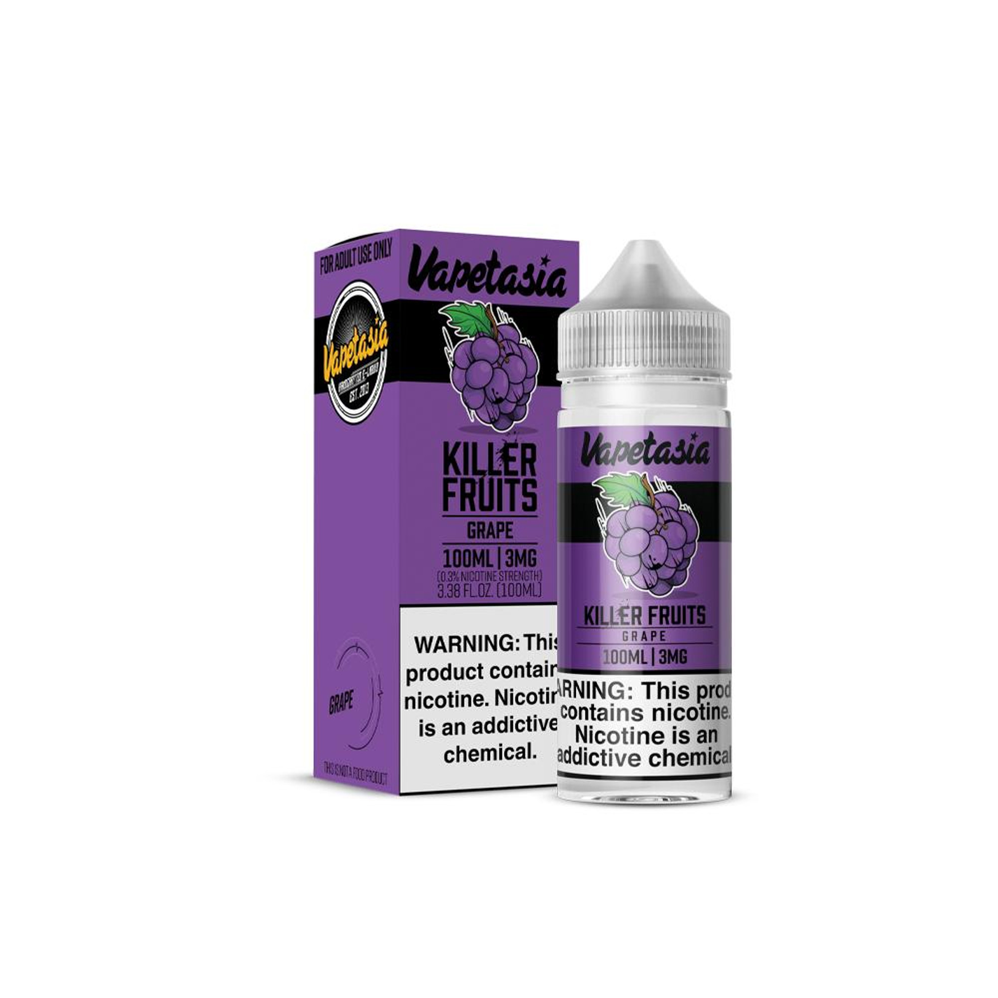 VAPETASIA - PREMIUM HAND CRAFTED E-LIQUID 100ML