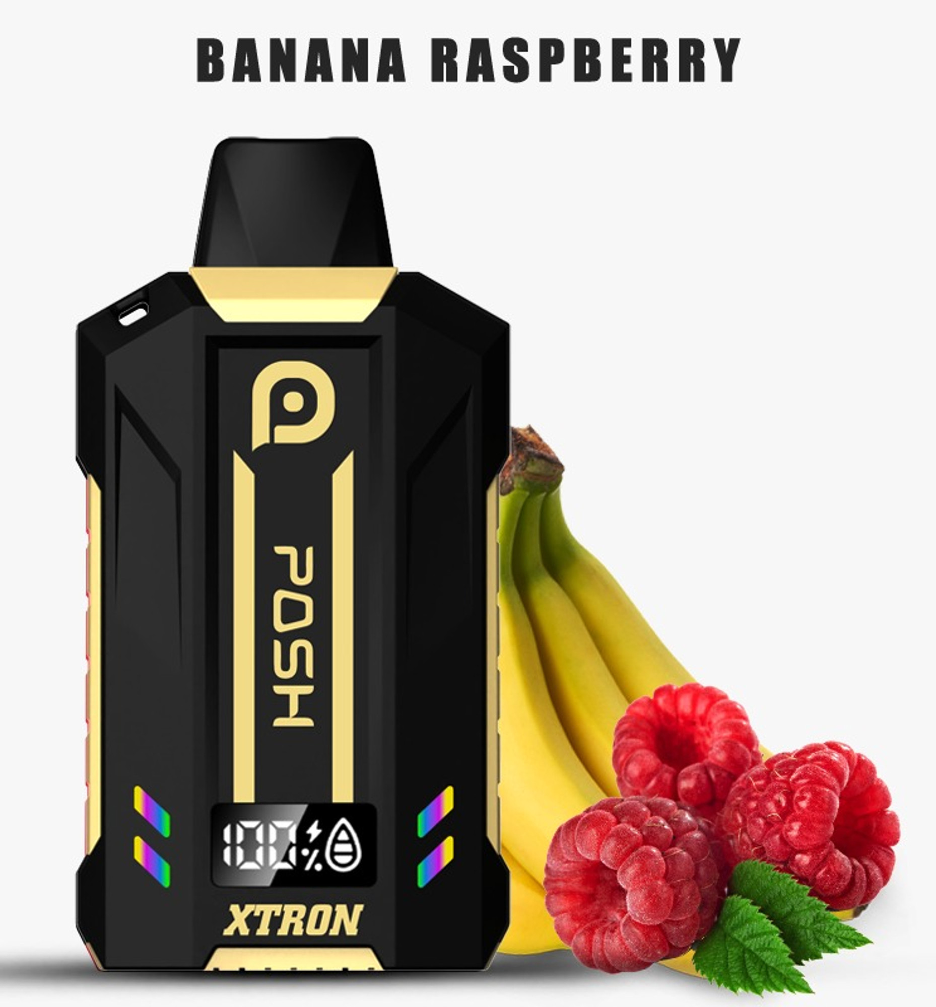POSH XTRON 5% NIC 10000 PUFFSRECHARGEABLE DISPOSABLE VAPE - DISPLAY OF 5