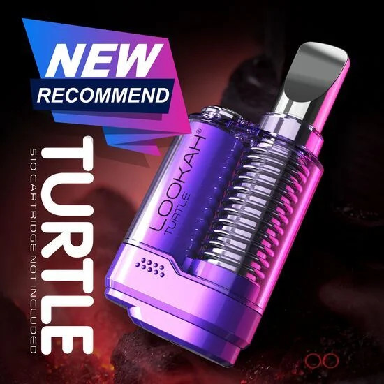 LOOKAH TURTLE 400MAH VARIABLE VOLTAGE 510 THREAD BATTERY 5CT DISPLAY
