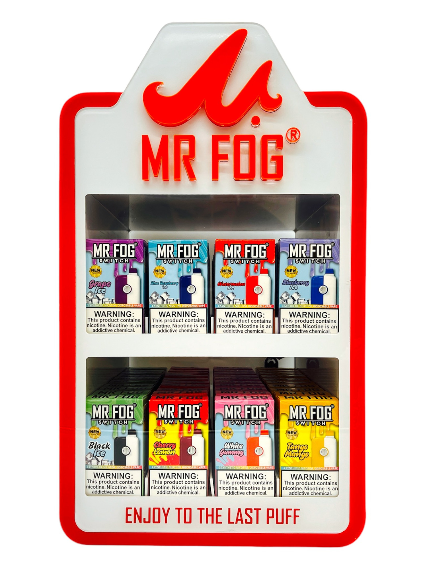 MR FOG SWITCH 15ML 5500 PUFFS RECHARGEABLE DISPOSABLE