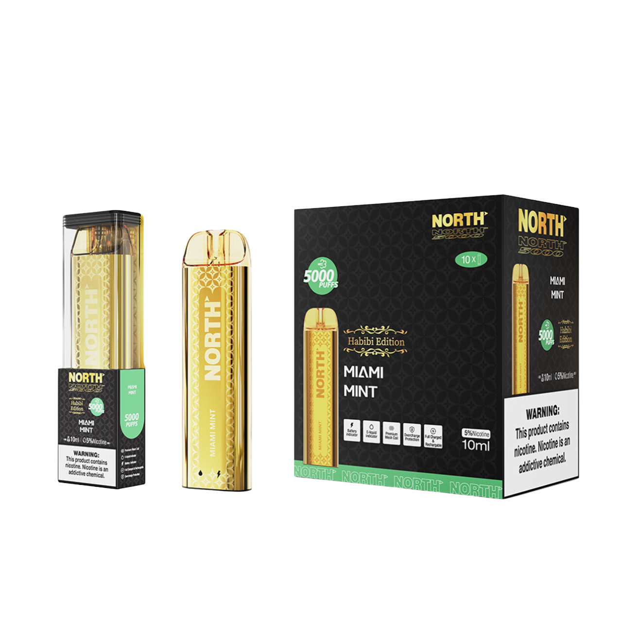 NORTH (HABIBI EDITION) 5000 PUFFS DISPOSABLE VAPE