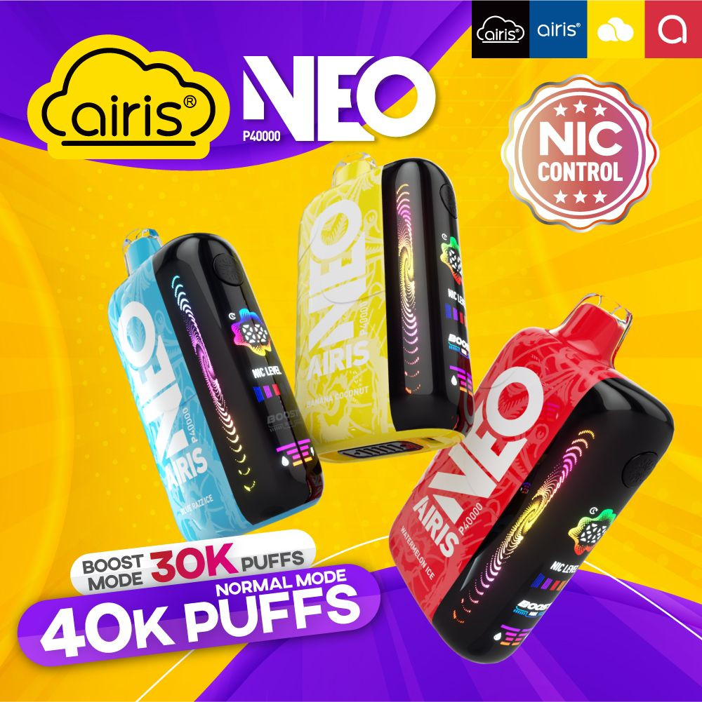 AIRIS NEO NIC CONTROL 40,000 PUFFS DISPOSABLE VAPE