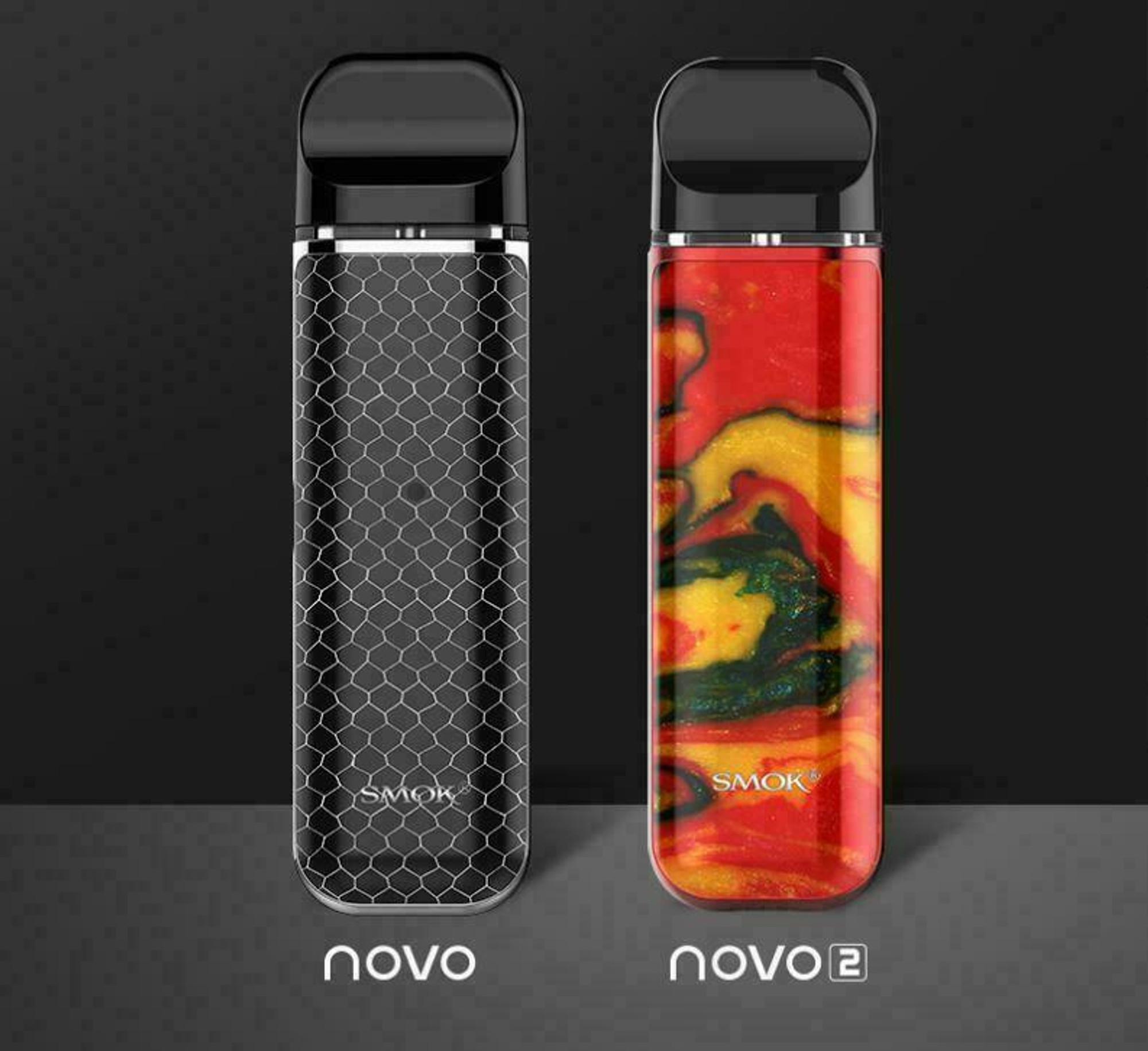 SMOK NOVO 2 800MAH POD SYSTEM STARTER KIT WITH 2 X 2ML REFILLABLE PODS -  World Vape USA