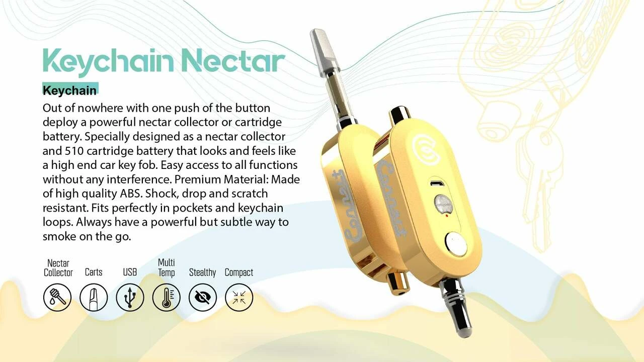 CONNECT ELECTRIC NECTAR COLLECTOR KEYCHAIN - 1CT