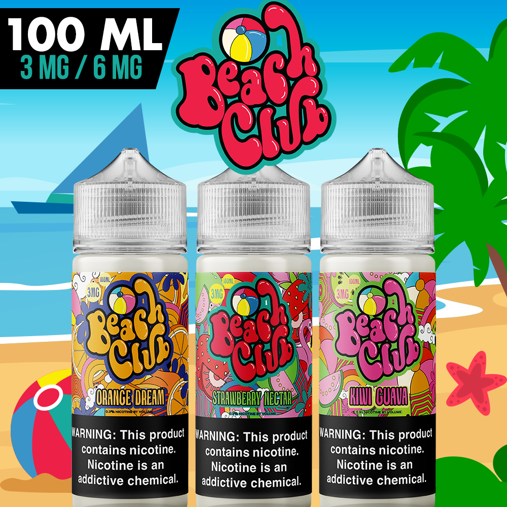 BEACH CLUB E-LIQUID - 100ML