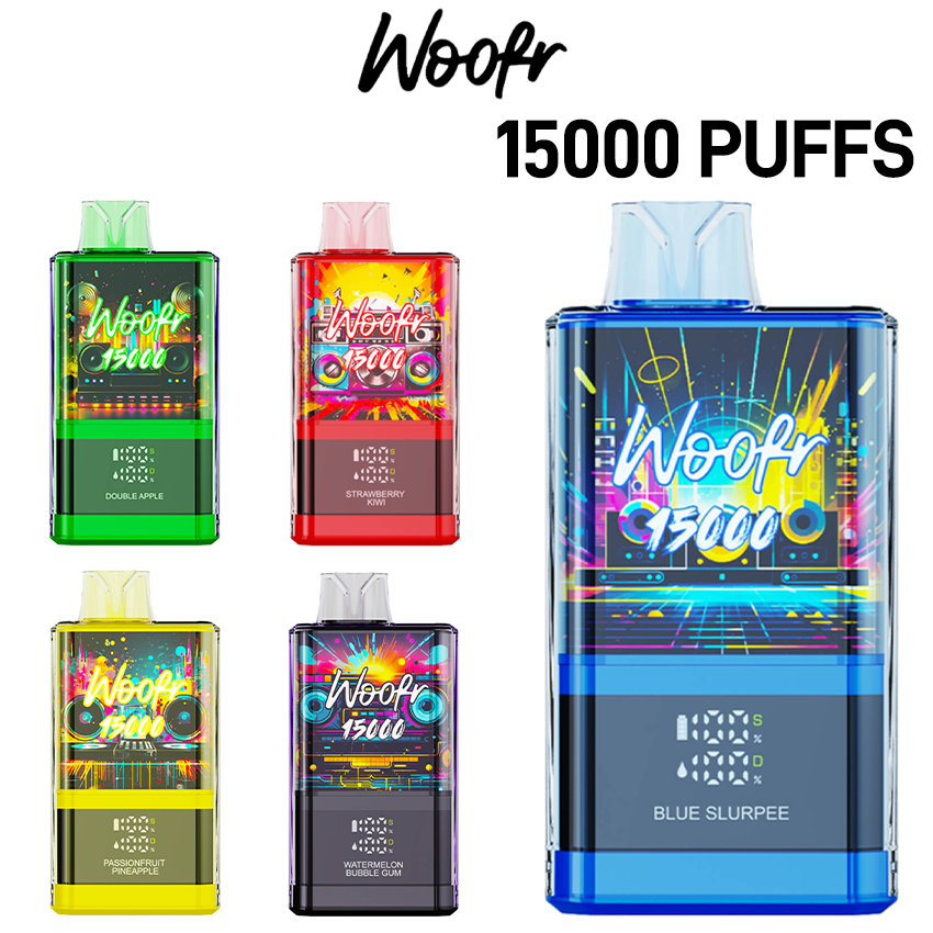WOOFR 15000 BY IJOY 20ML 15000 PUFFS DISPOSABLE VAPE - 5CT DISPLAY