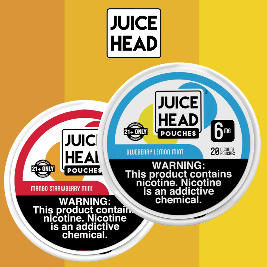 JUICE HEAD NICOTINE POUCHES - 20CT/5PK