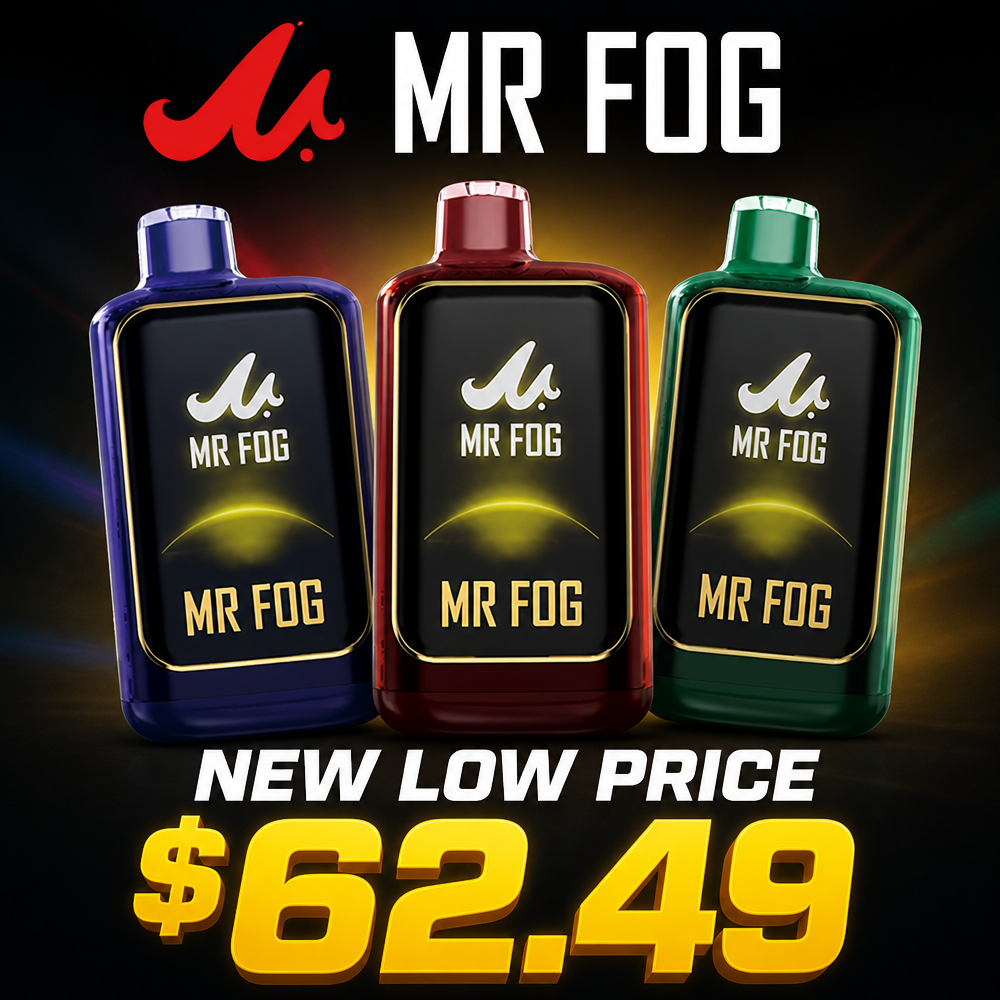 MR FOG NOVA 20ML 36,000 PUFFS DISPOSABLE VAPE - DISPLAY OF 5