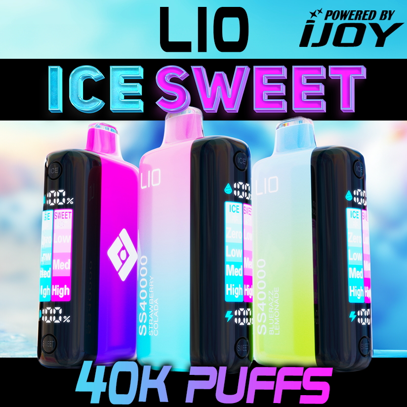 IJOY LIO SS40000 22ML 40,000 PUFFS DISPOSABLE VAPE