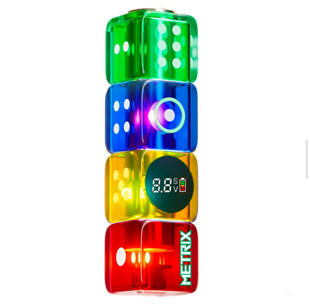 METRIX GAME ON DICE 510 CARTRIDGE BATTERY 650mAh - DISPLAY OF 20