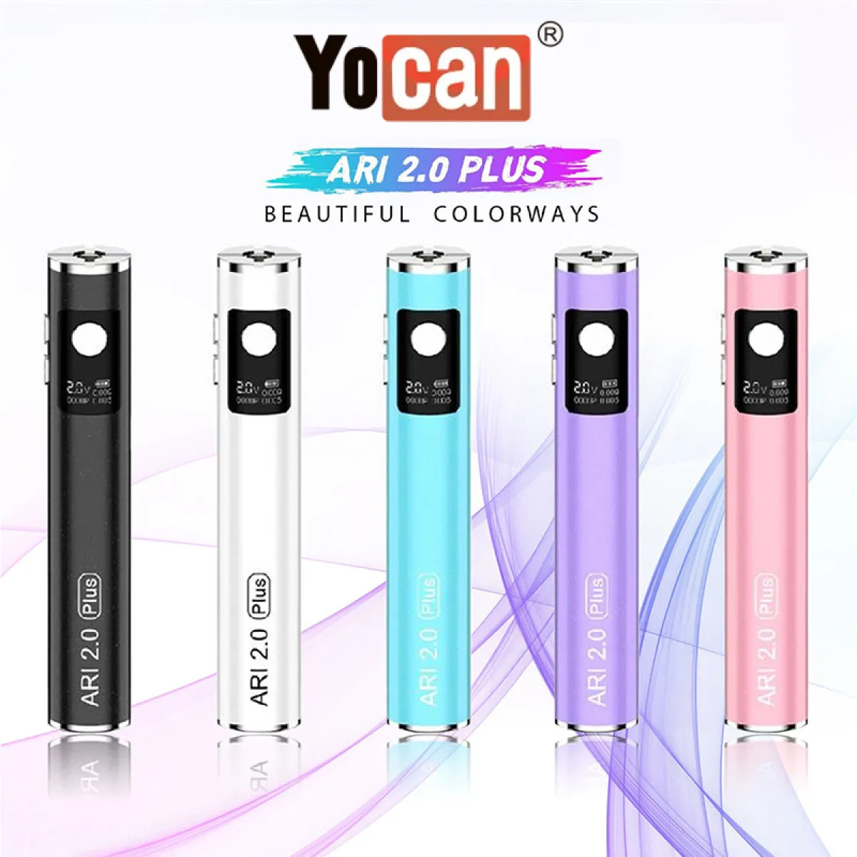 YOCAN ARI 2.0 PLUS 510 BATTERY - DISPLAY OF 15