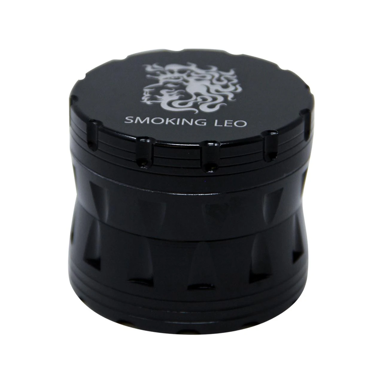 LEO - 4 ALUMINIUM HERB GRINDER - 1CT