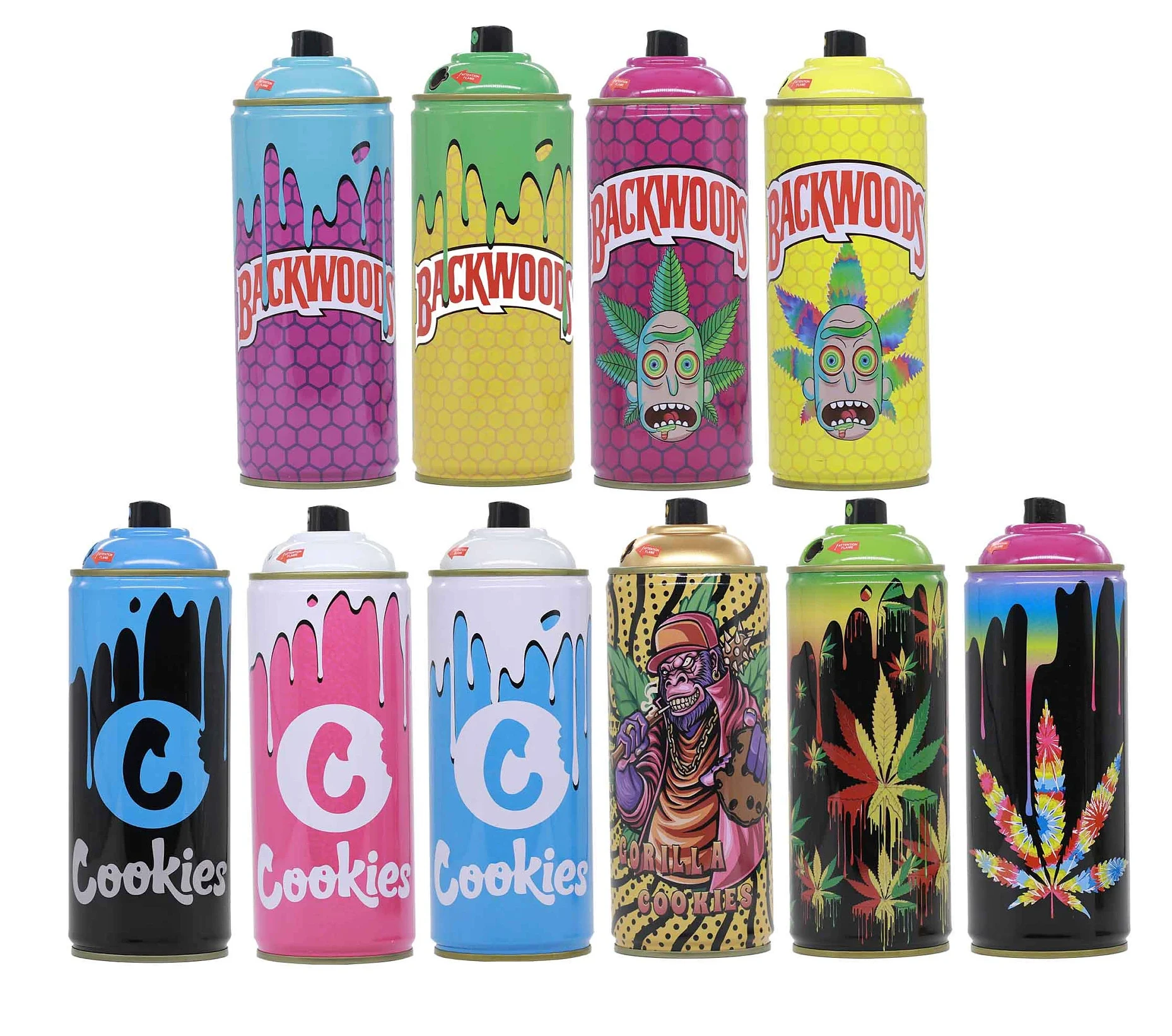 TECHNO TORCH - LARGE SPRAY CAN LIGHTER TORCH - 1CT