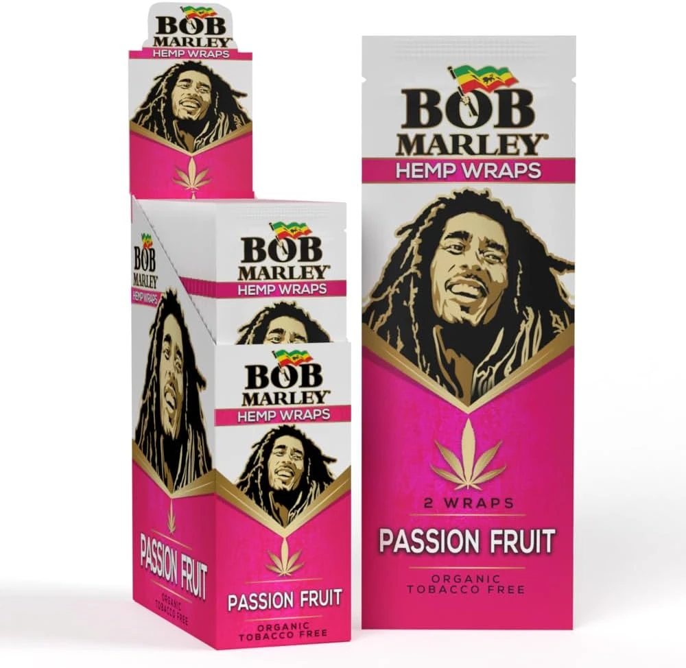 BOB MARLEY WRAPS 2-PACK - DISPLAY OF 25
