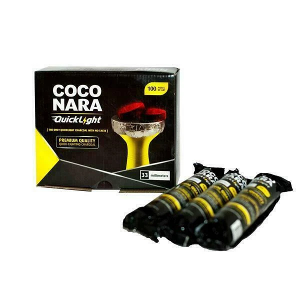 COCO NARA QUICK LIGHT CHARCO 33MM - 100CT