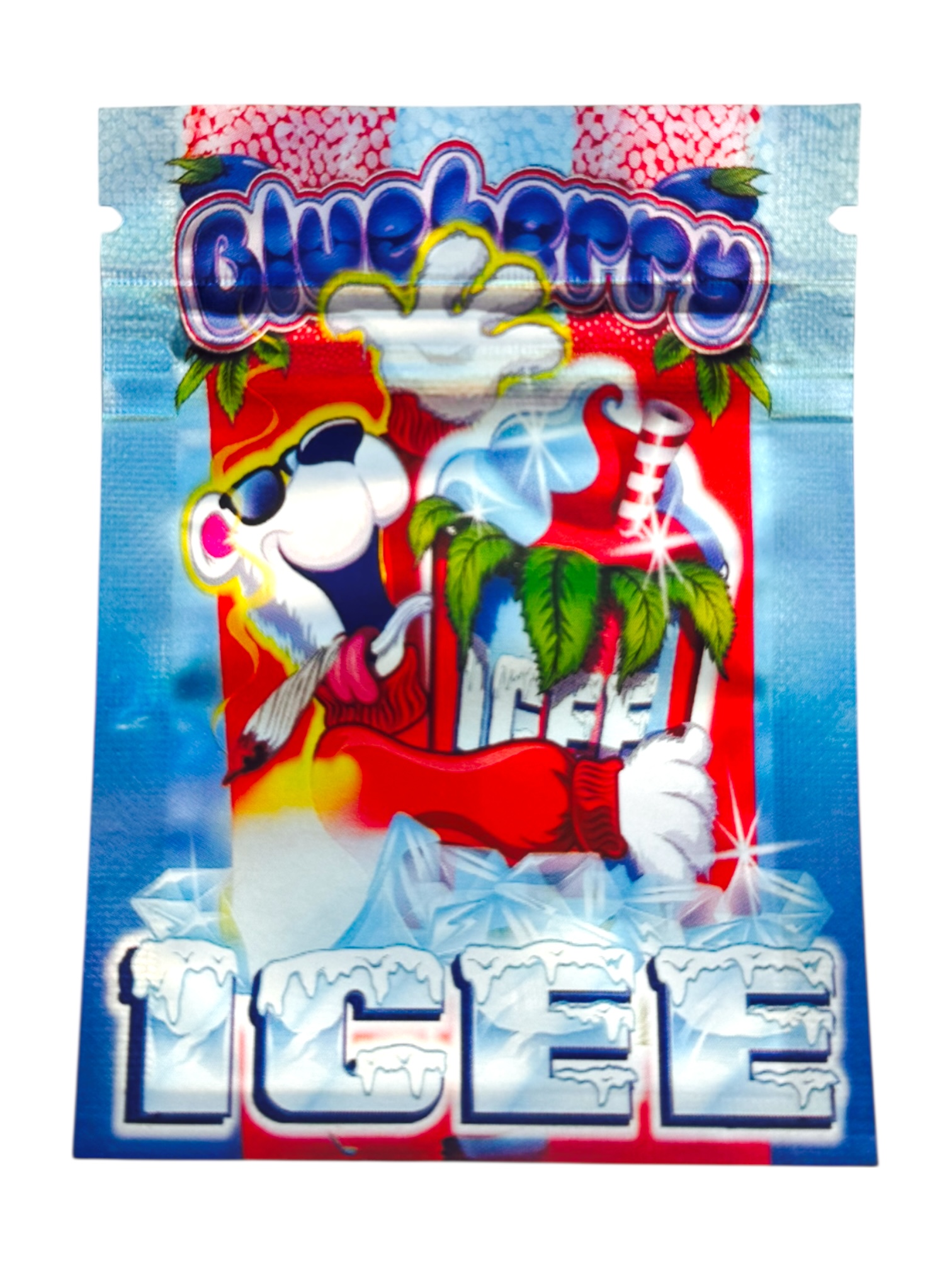 SMELL PROOF 1G MYLAR BAGS - PACK OF 100 (DESIGN 3)