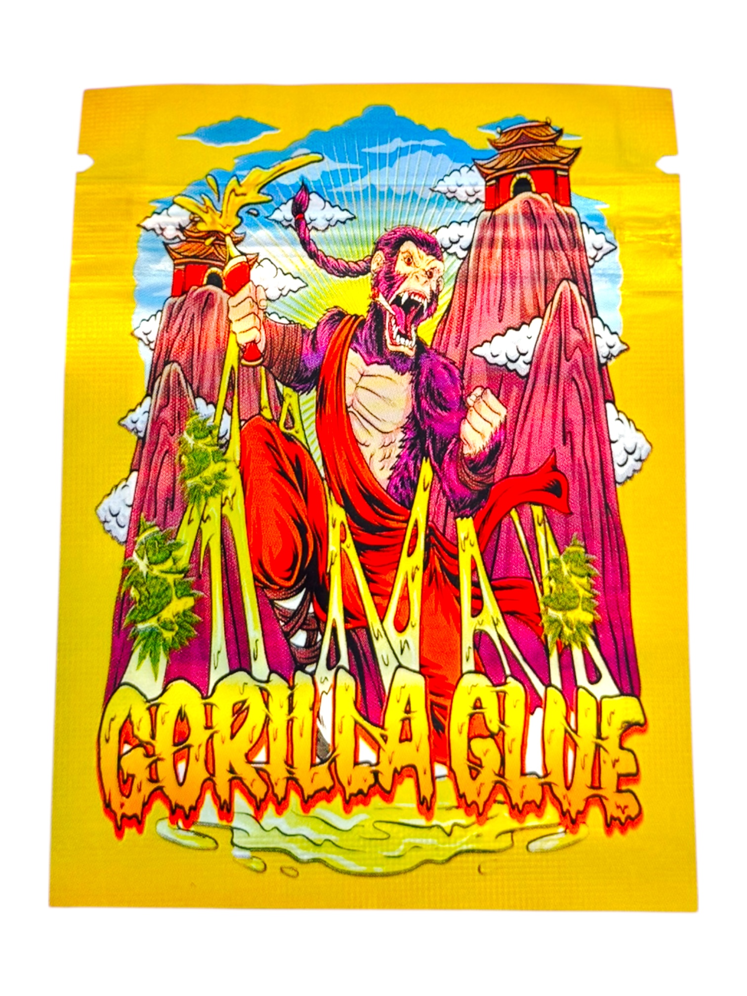 SMELL PROOF 1G MYLAR BAGS - PACK OF 100 (DESIGN #8)