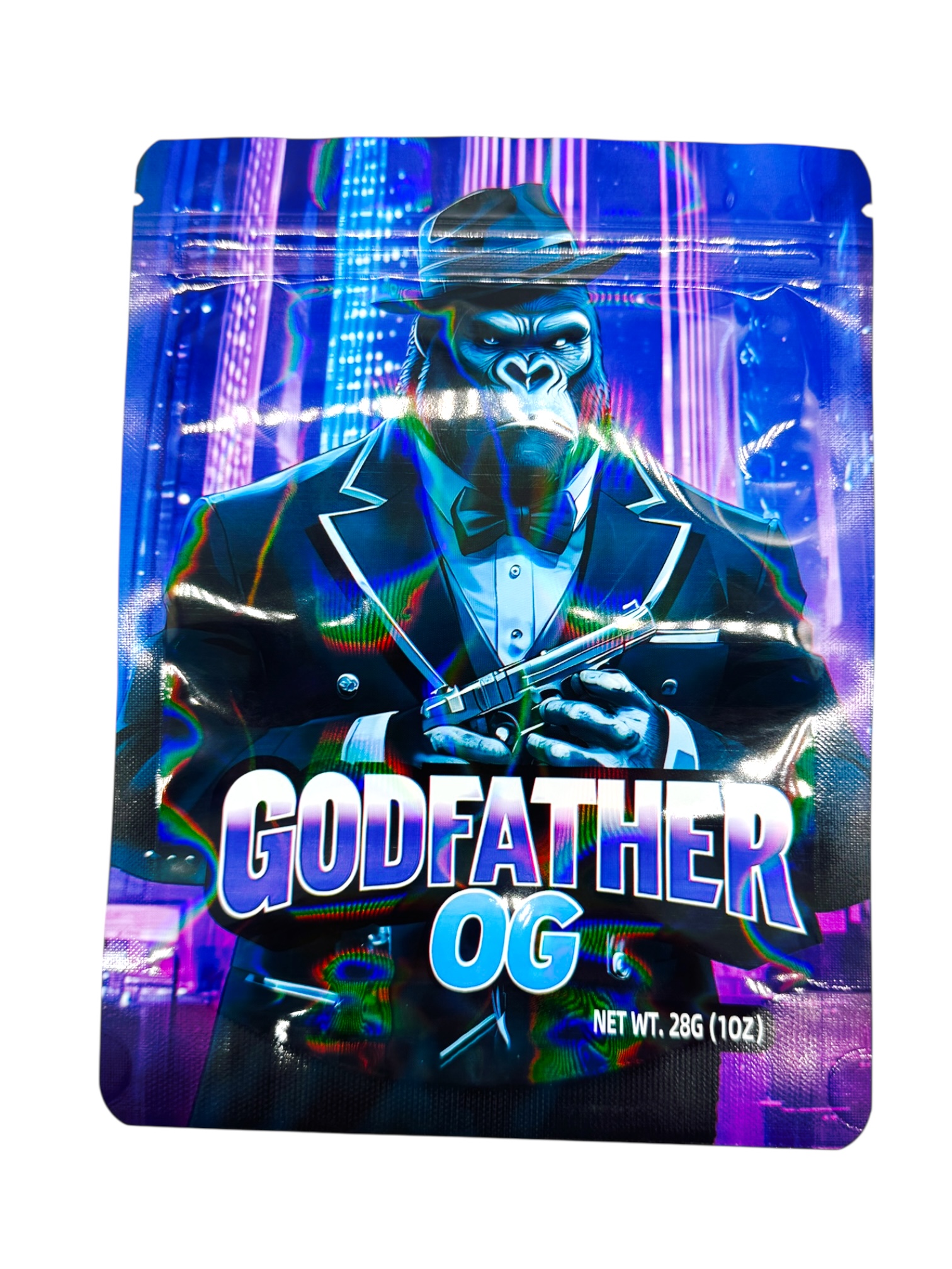 SMELL PROOF 28G MYLAR BAGS - PACK OF 50 (DESIGN #6)