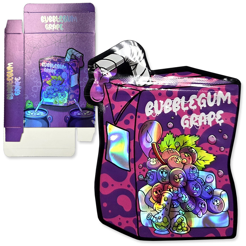 SMELL PROOF 3.5G MYLAR PLASTIC BAGS - PACK OF 50 (DESIGN #2)