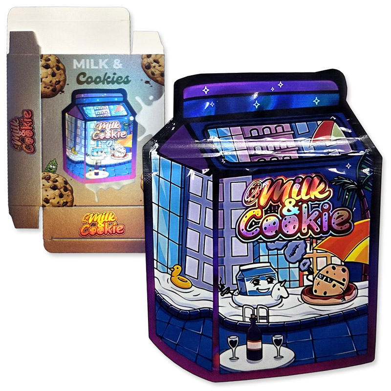 SMELL PROOF 3.5G MYLAR PLASTIC BAGS - PACK OF 50 (DESIGN #6)