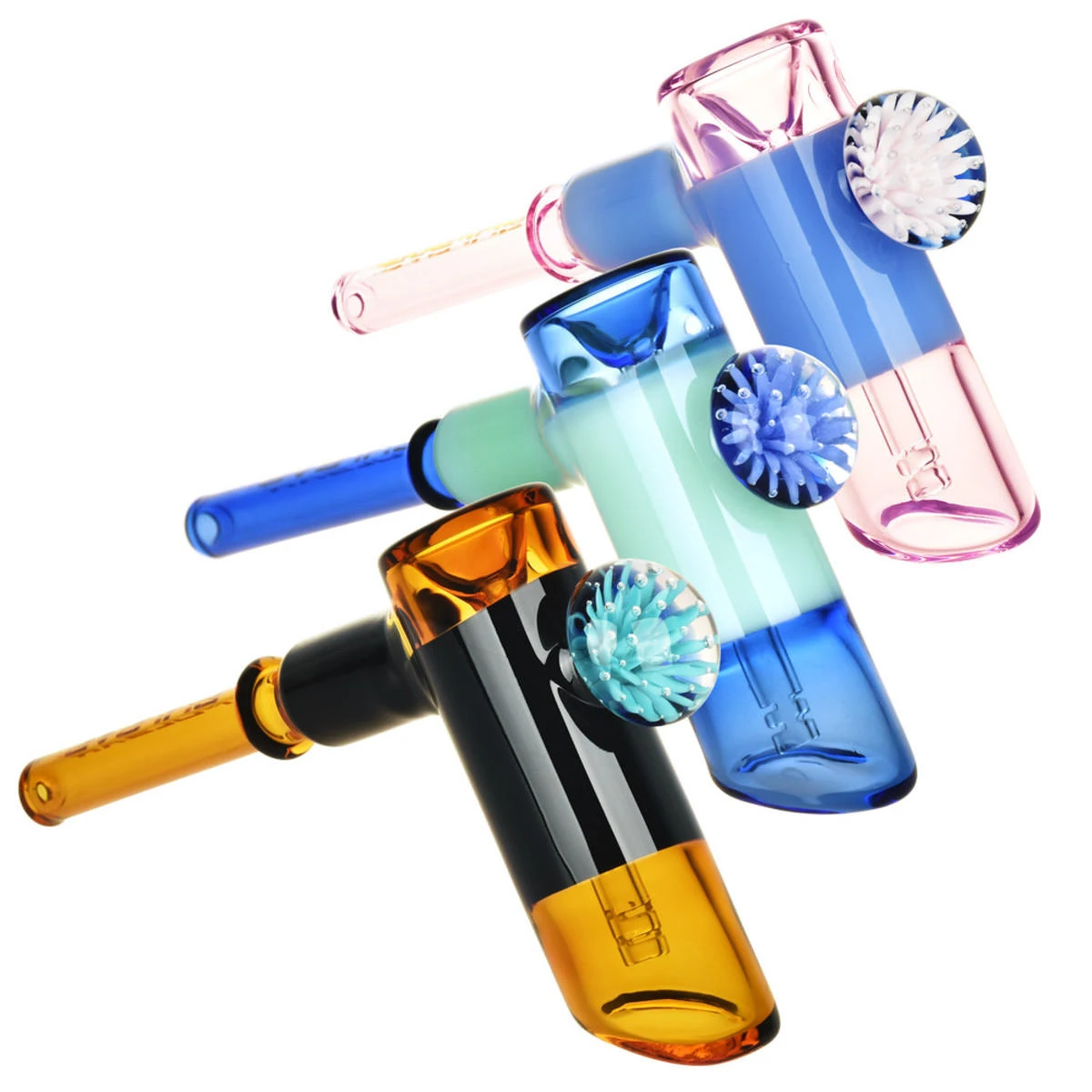 PULSAR FOREVER FLOWER BUBBLER PIPE | 6.5" | COLORS VARY - 1CT