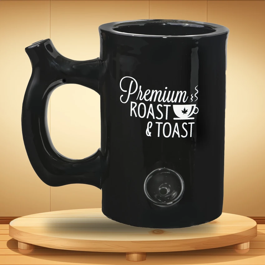 MATTE BLACK PREMIUM ROAST & TOAST MUG