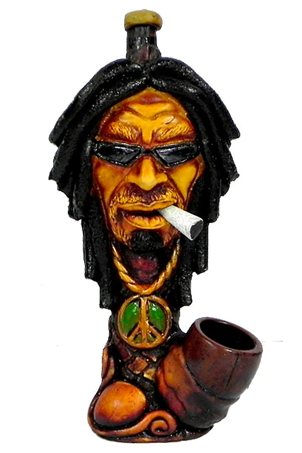 HAND CRAFTED SMOKIN DREAD MAN HANDPIPE 7