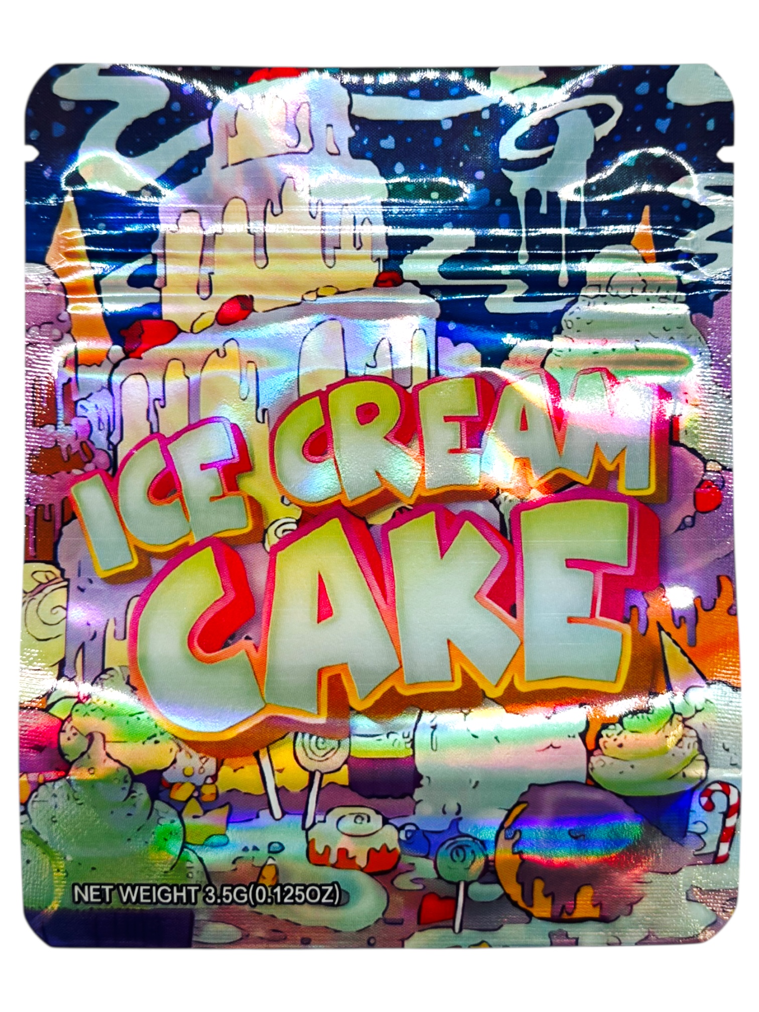 SMELL PROOF 3.5G MYLAR BAGS - PACK OF 100 (DESIGN #2)