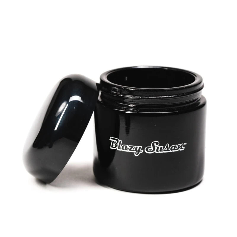 BLAZY SUSAN 125ML PREMIUM GLASS STASH JAR