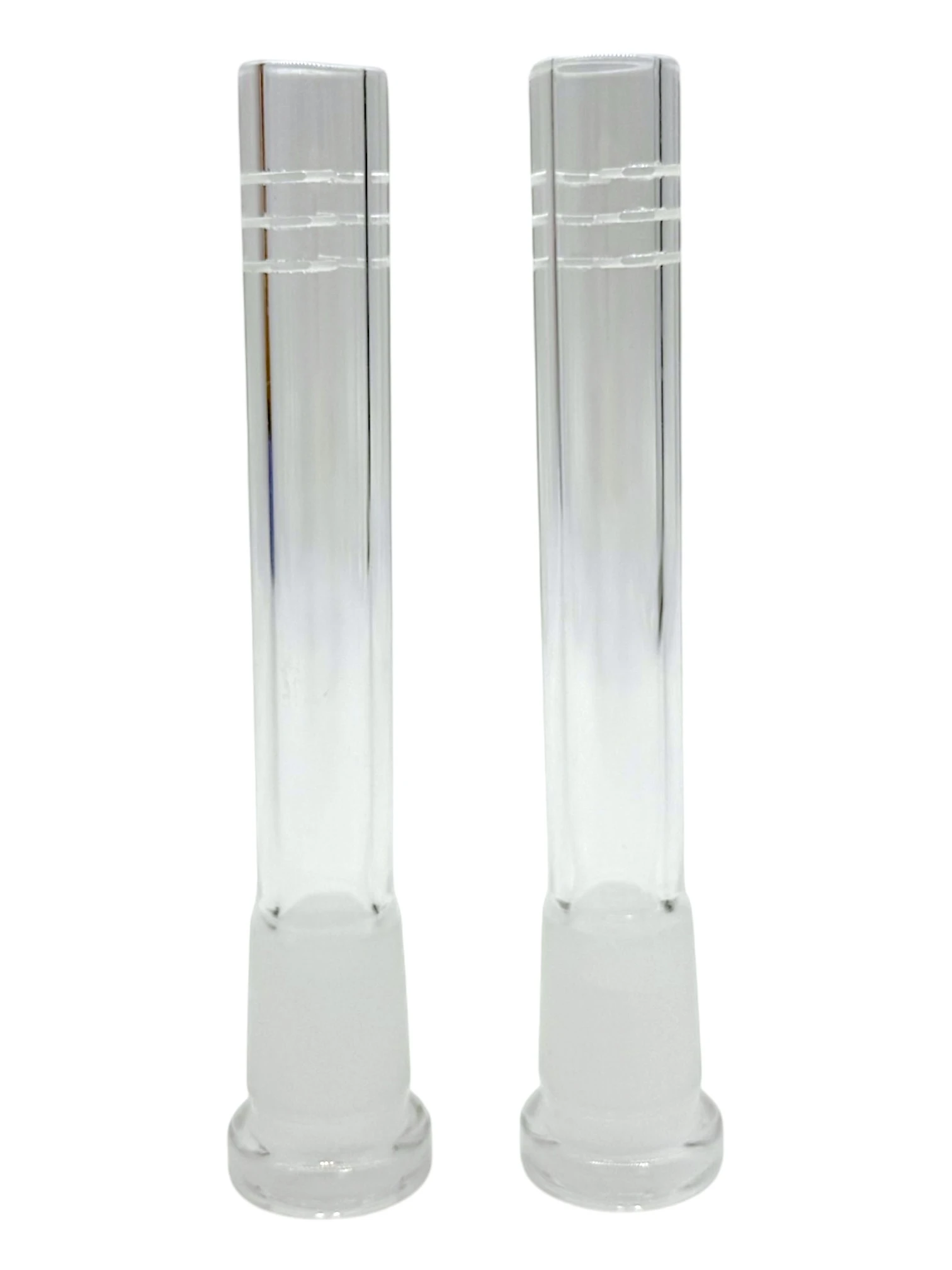 ASSORTED SIZES GLASS DOWNSTEM - BAG OF 36