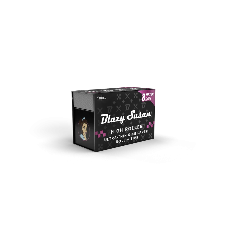 BLAZY SUSAN ULTRA THIN HIGH ROLLER KIT 8 METER ROLL - DISPLAY OF 16