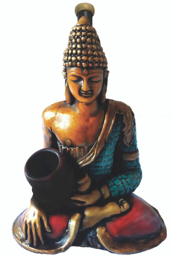 PICHINCHA HAND CRAFTED LOTUS BUDDHA HANDPIPE 7