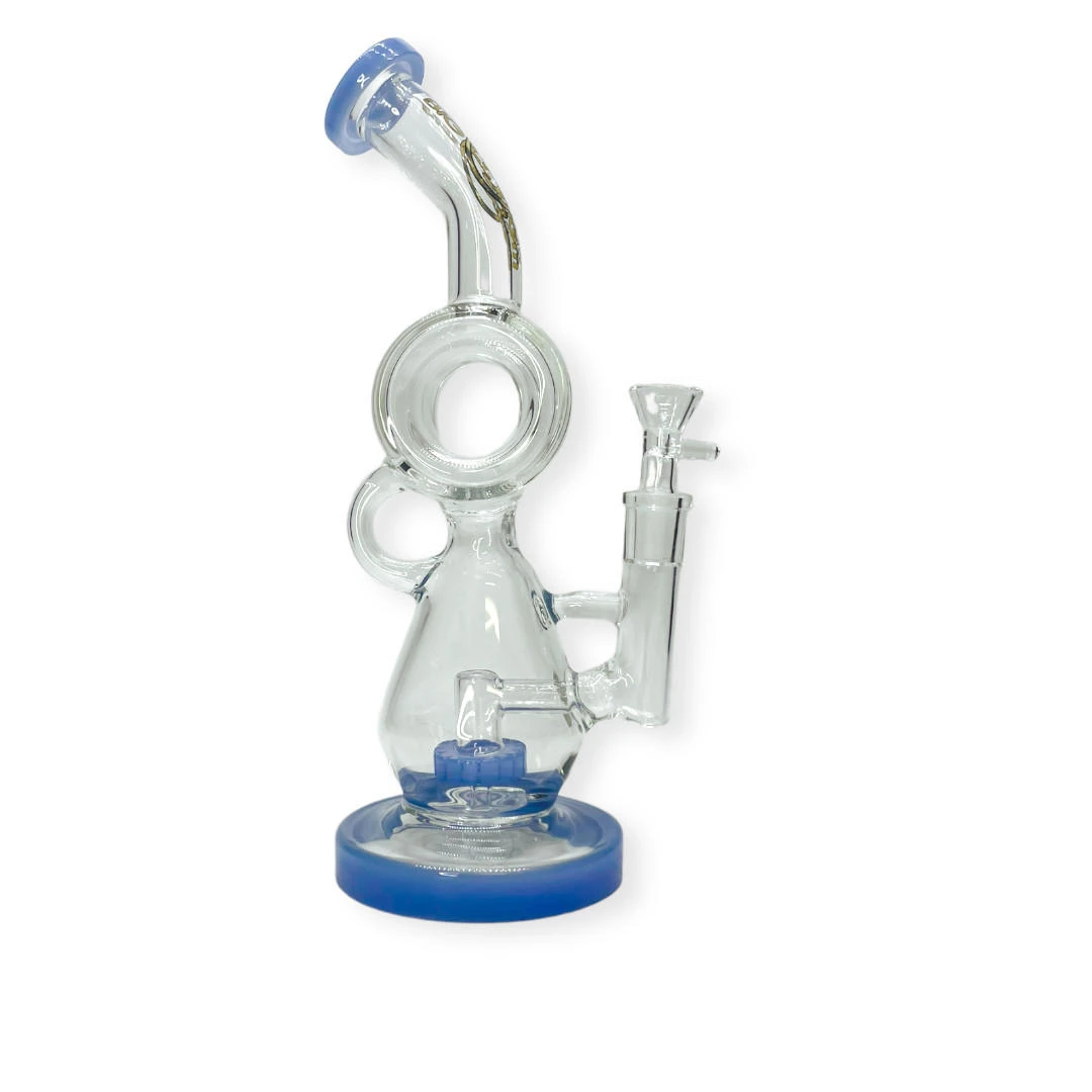 BIG MOM DONUT WITH SHOWER HEAD PERC WATERPIPE 11