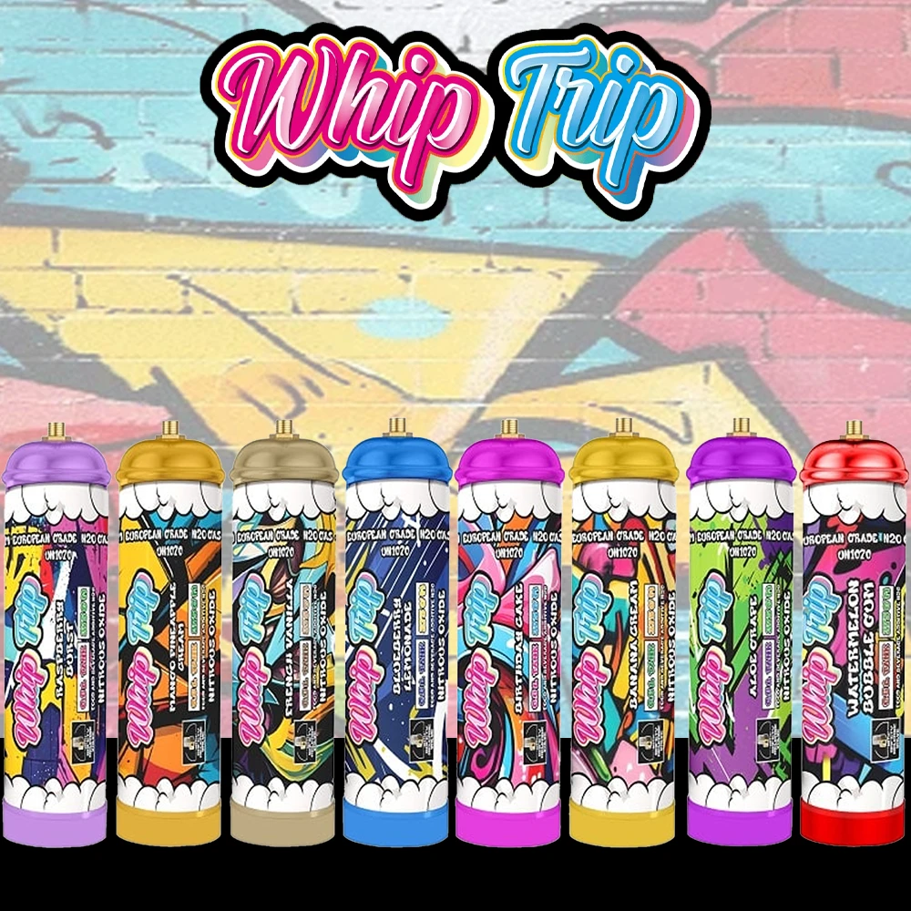 WHIP TRIP EUROPEAN 0.6L 375G CREAM CHARGERS - DISPLAY OF 6